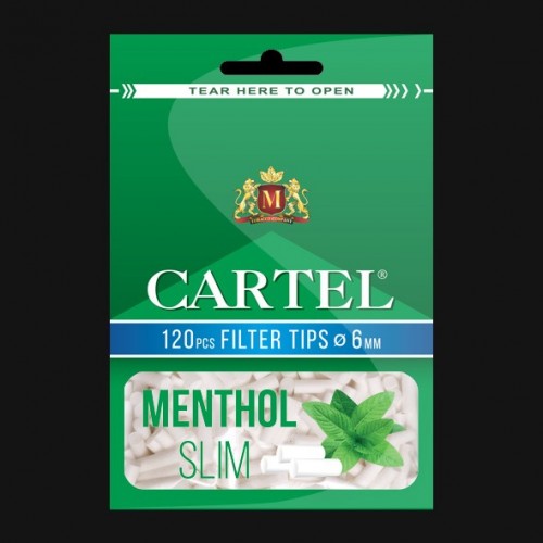 CARTEL -Slim- Menthol-  Filtre -Pentru- Rulat- Tigari