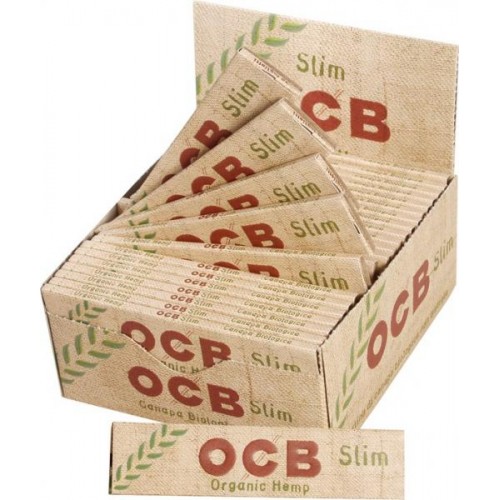 OCB Organic Slim Ks - foite pentru rulat tutun/tigari