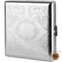 TABACHERA METALICA ZORR CHROME PENTRU 20 TIGARETE 20824