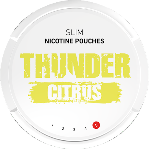 Thunder Citrus Slim - pouch cu nicotina