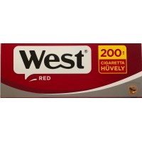 West Red Carbon Multifilter 200 - tuburi tigari pentru injectat tutun