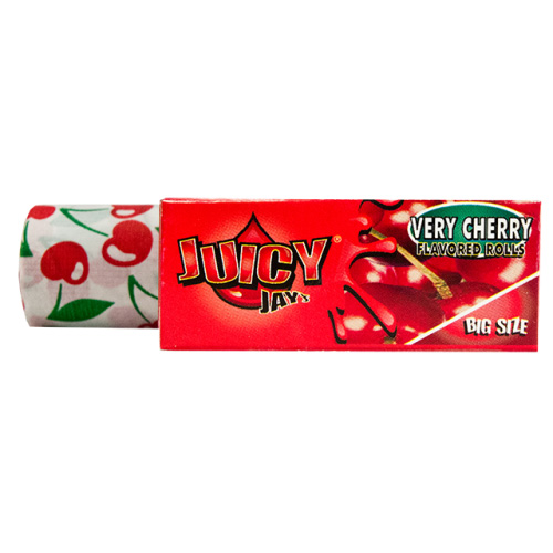 Juicy Jay’s -Very -Cherry -Rola - Foite- aromate -pentru- rulat- tutun/tigari