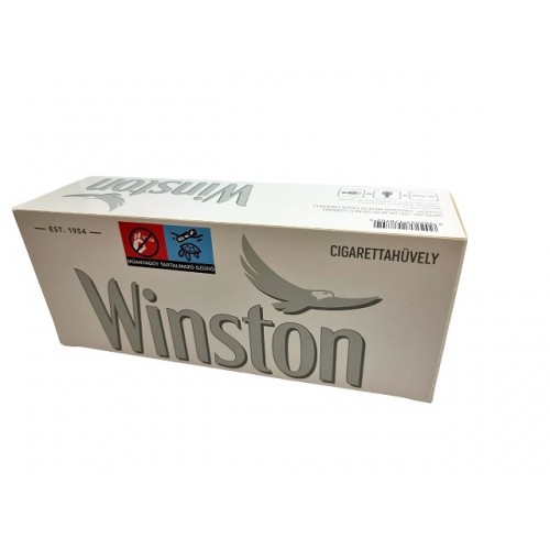 Winston White Multifilter - tuburi tigari pentru injectat tutun