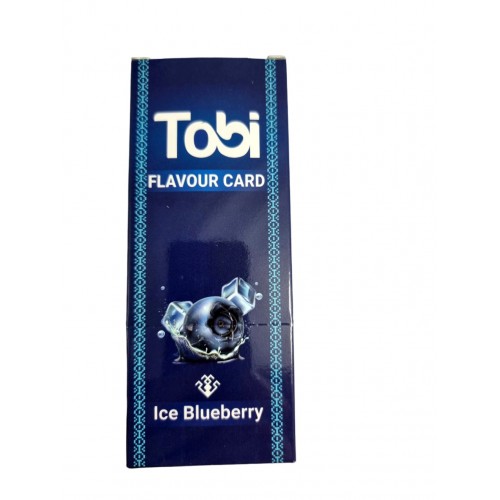 Card Aromatizant Tobi Ice Blueberry