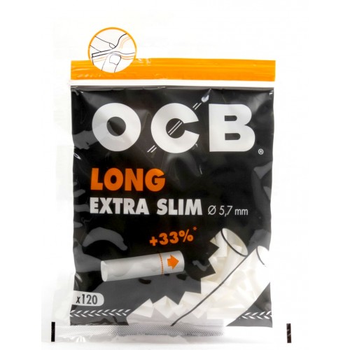 OCB -long -extra -slim 5,7mm - filtre -pentru- rulat- tigari