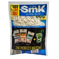Filtre pentru Rulat Tigari SMK Ultra Slim 500+100