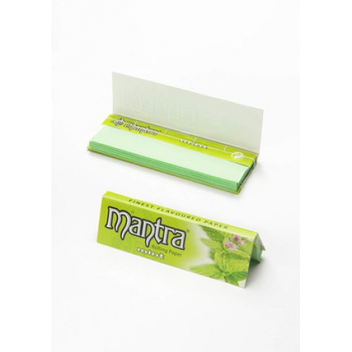 Mantra -Mint -78mm - Foite -aromate- pentru- rulat -tigari/tutun