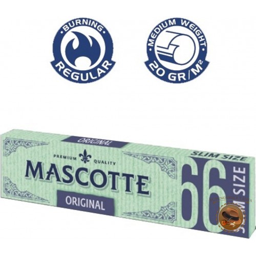 Mascotte Original Slim 66 - foite rulat tigari/tutun