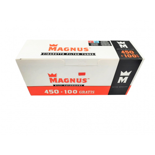 Magnus 550 - tuburi tigari pentru injectat tutun