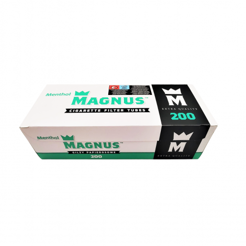 Magnus Menthol 200 - tuburi tigari pentru injectat tutun