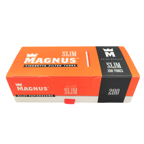 Magnus Slim White 200 - tuburi tigari pentru injectat tutun