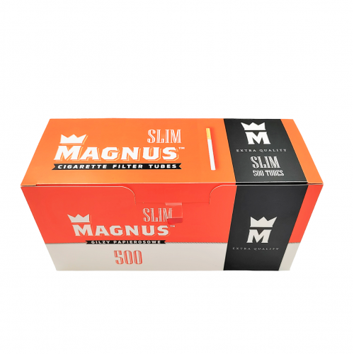 Magnus Slim White 500 - tuburi tigari pentru injectat tutun